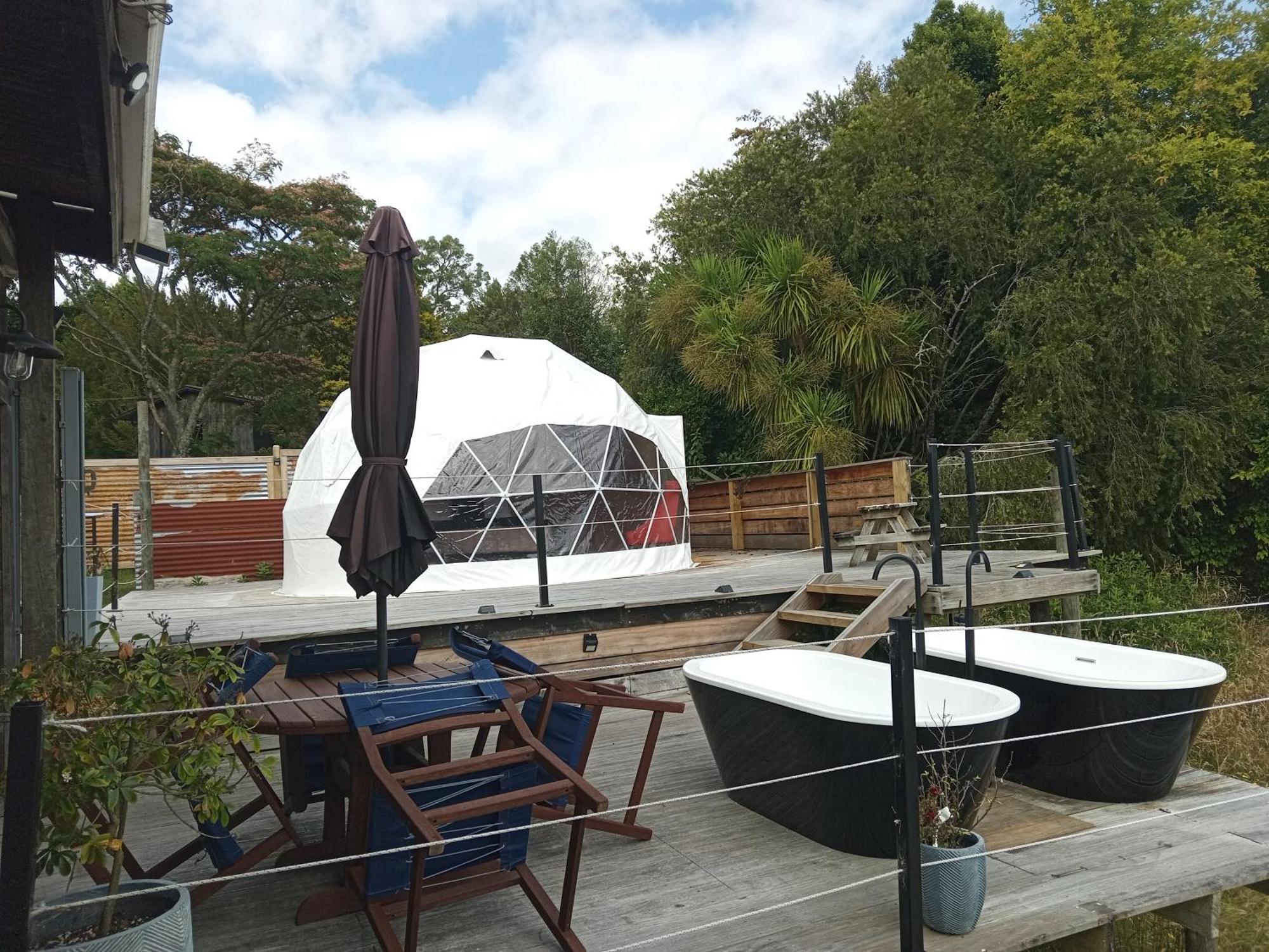 Oakridge Glamping Hotel Rotorua Luaran gambar